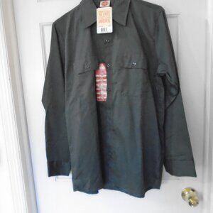 Men's Red Kap Green Work Shirt Size M NWT